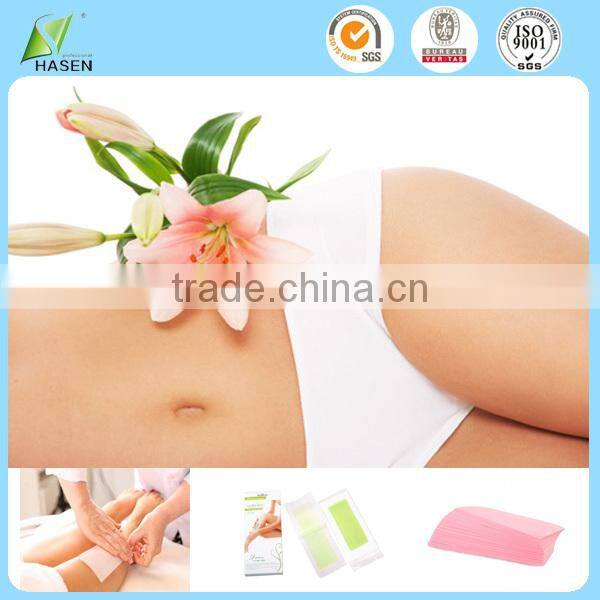 janitorial supplies Nonwoven cloth depilatory wax strips