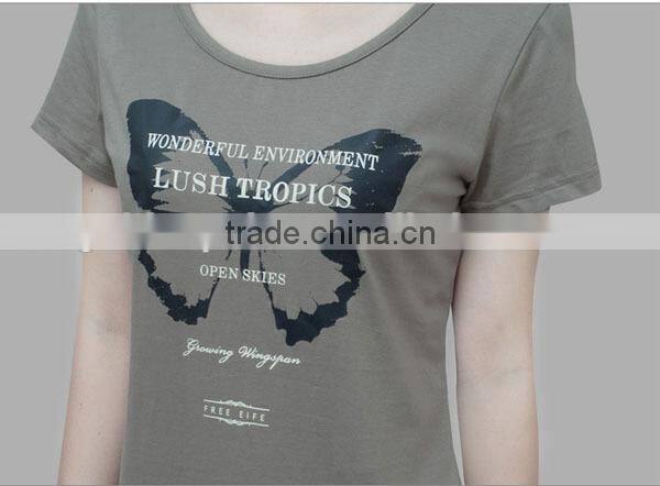 short sleeves collar 2016 brazil world cup t-shirtsports white high quality woman's t-shirt bangladesh