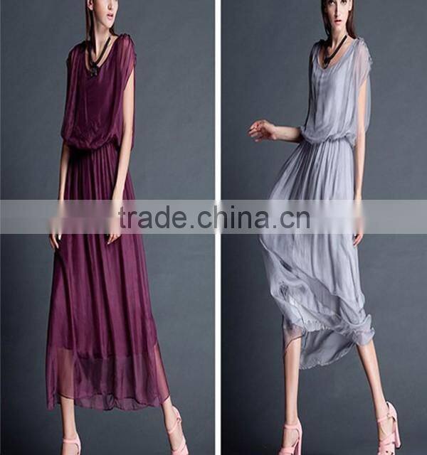 Sexy Wholesale Shenzhen Factory Woman Clothes Export Clothes Maxi Dress