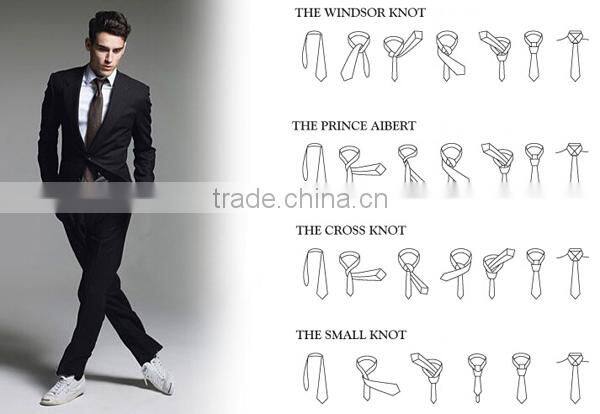 HDYF-16 polyester male tie/woven necktie for men