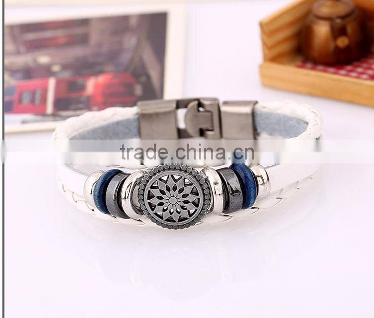 Handmade unique accessories men hand bracelet