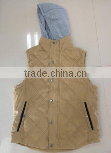 factory waistcoats bulk wholesale vest with hood casual mens vests
