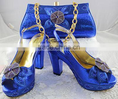 african new italian shoes &matching bags for wedding MG0096