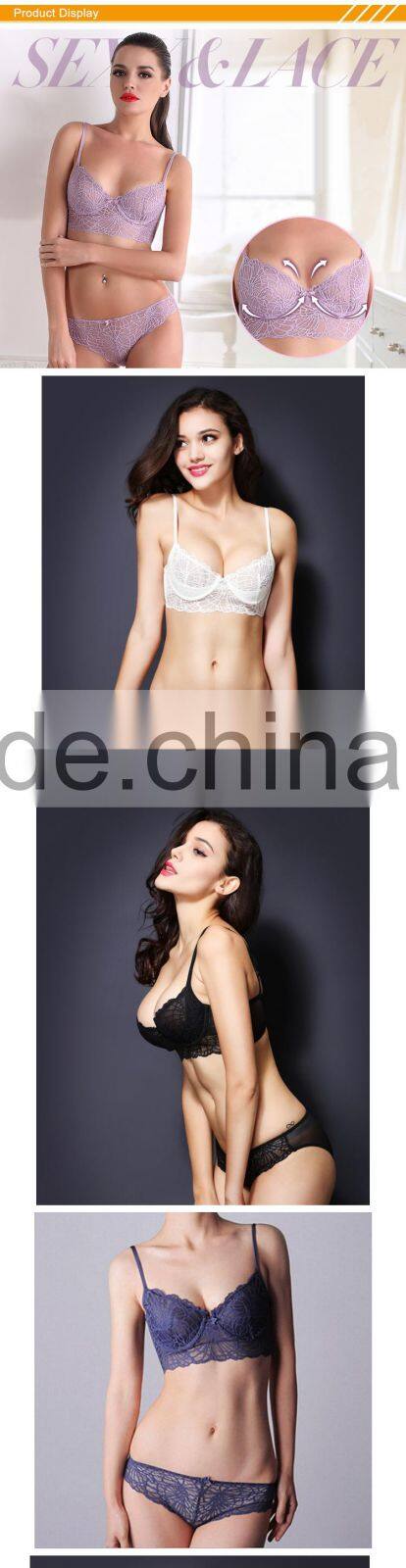 HSZ-5002 Wholesale 2017 Sexy Women Plus Size Bra Panty Set Ladies New Style Hot Lingerie Mature Underwear Penty Design Images