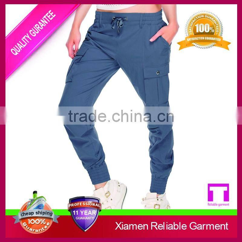 2017 New Arrival Csutom Women Gym Joggers ,Sports Joggers With adjustable Waistbands