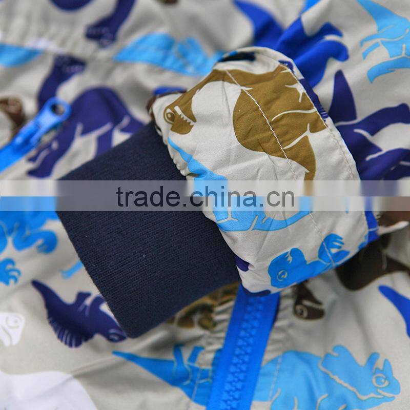 2015 Fashion Printed Winderproof Winter Jacket For Child