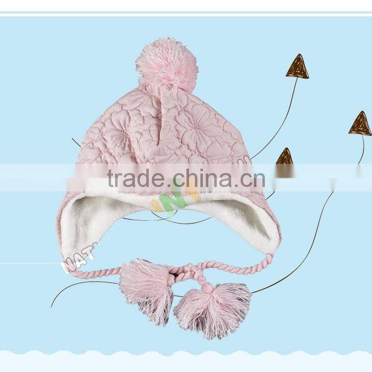 Kinteed Camo Earflap Hat And Baby Wool Cap