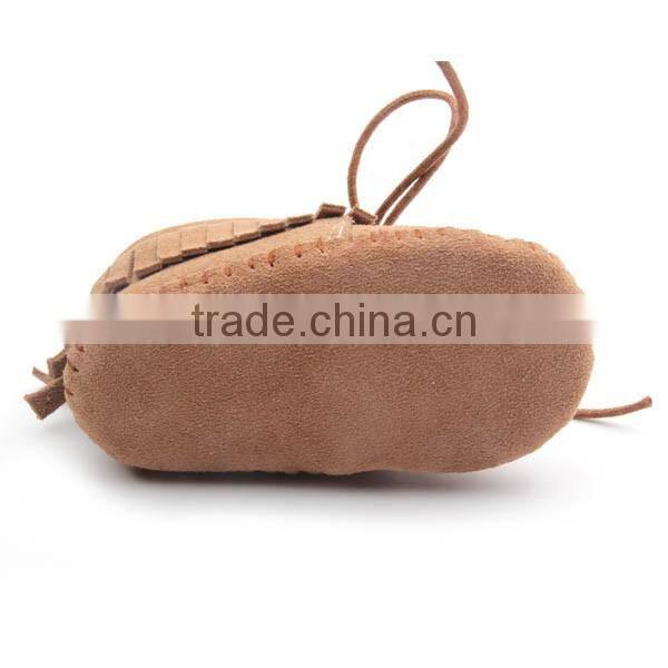 High Quality Toddler Baby Girls Boys Soft Sole moccasins Leather Boots