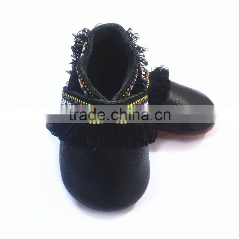 2016 popular shoes genuine leather soft sole robeez