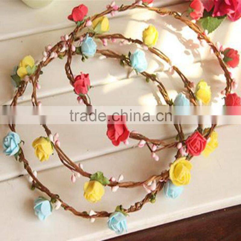 Weding Flower Bridal's Head Hair wreath Hair accessory