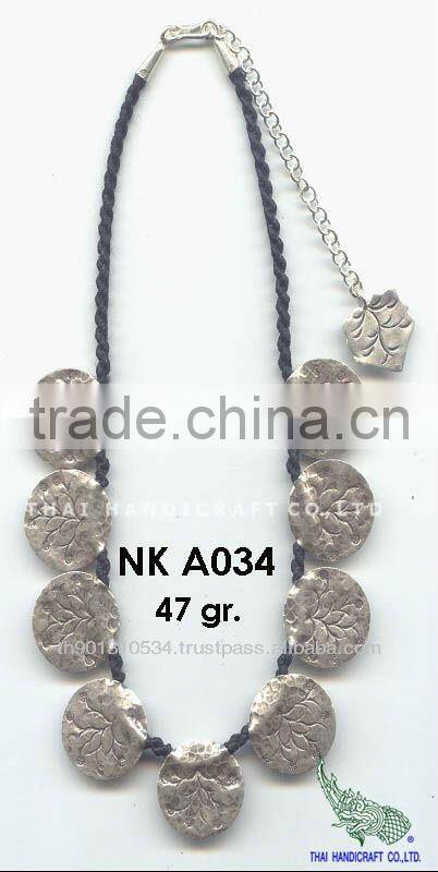 Thai Karen Silver Necklace & Pendant Jewelry 925 Sterling Silver