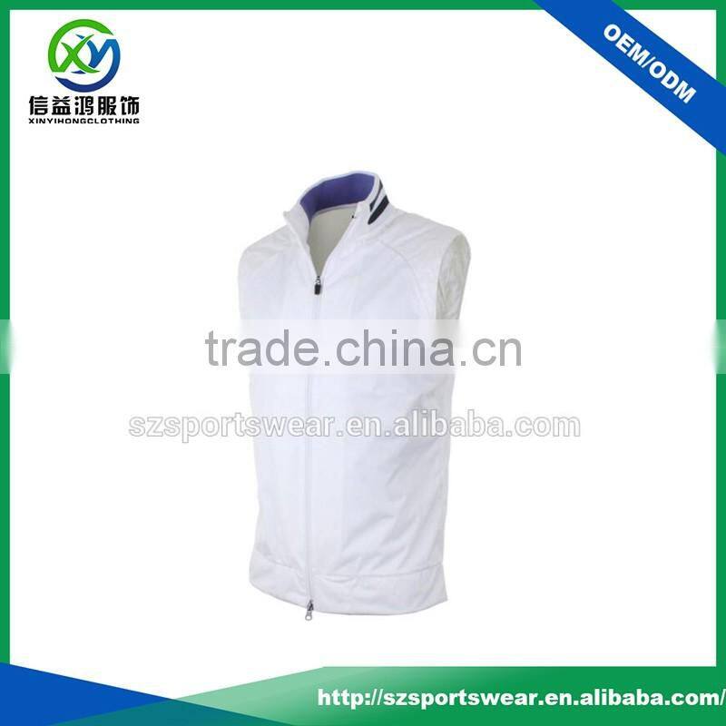 Hot Selling 100% Nylon Quick Dry Lightweight Full Zip Reporter Vest