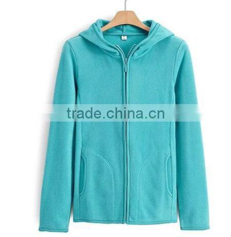 Cotton Fleece Mint Green High Quality Plain Hoodie For Men&Women