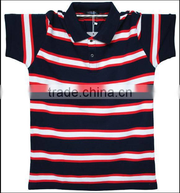 high quality superman striped men cheap polo Shirts