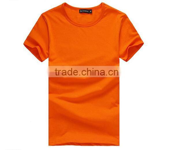 Cheap 180 gsm blank/plain t-shirt wholesale from Guangzhou