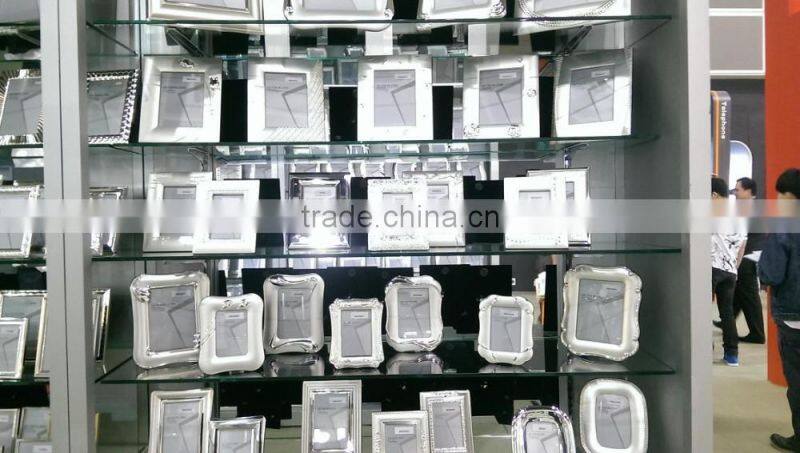 trophy parts metal photo frame plate metal logo plate