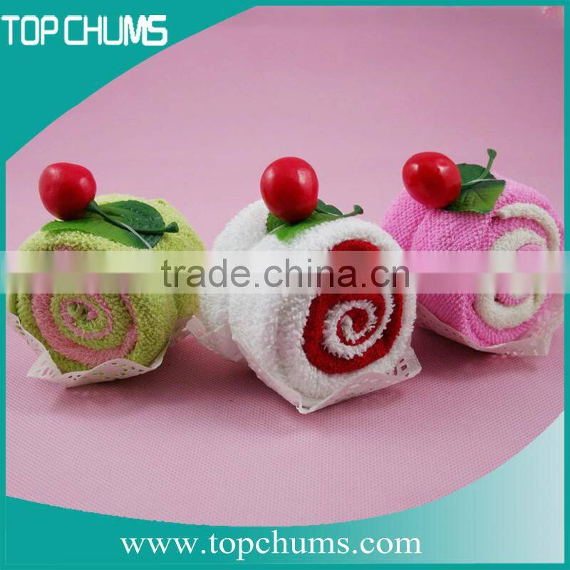 Made in china popular cake towel unisex fashion promotion gift