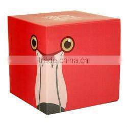 Japan Facial Tissue --- Animal Design Cube Box 'FLAMINGO'