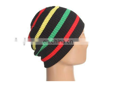 fashional newest elegant warm soft cozy popular pretty knit stripe beanie