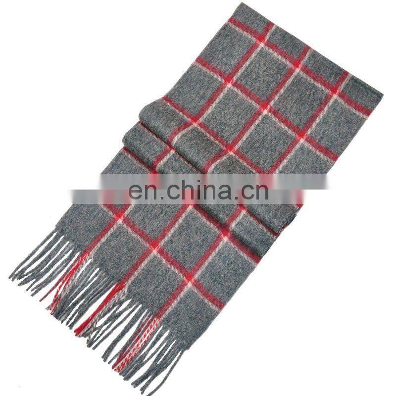 fashional pretty soft cozy elegant warm popular plaid tatting scarf