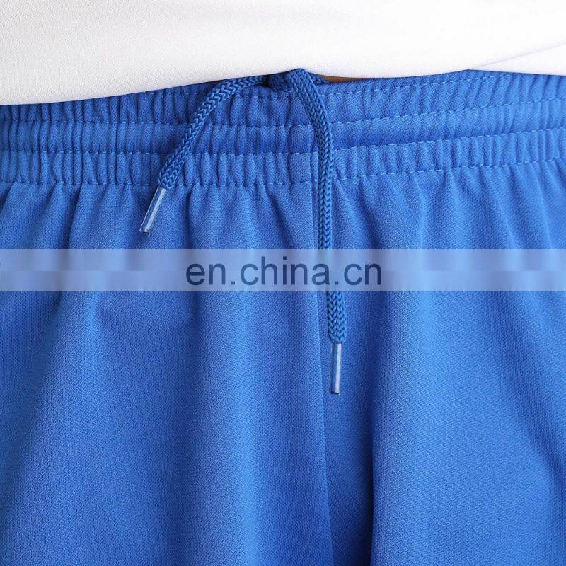 Fashion 100%polyester custom own design soccer shorts for men