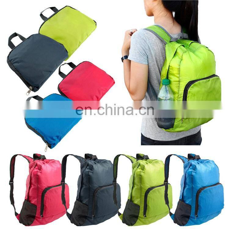 Hiking Daypack Foldable Lightweight Travel Backpack Waterproof Shoulder Bags