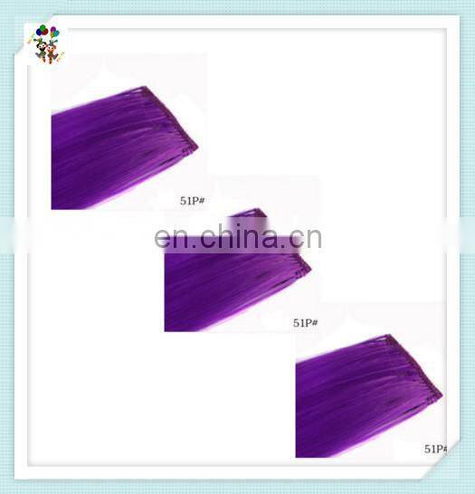 Cheap Colors Long Straight Synthetic Clip in Hair Extensions HPC-0100