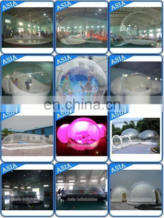 Exhibition Show Christmas Inflatable Snow Globes Outdoors 3m Diameter, Inflatable Christmas Snow Globe for Advertising