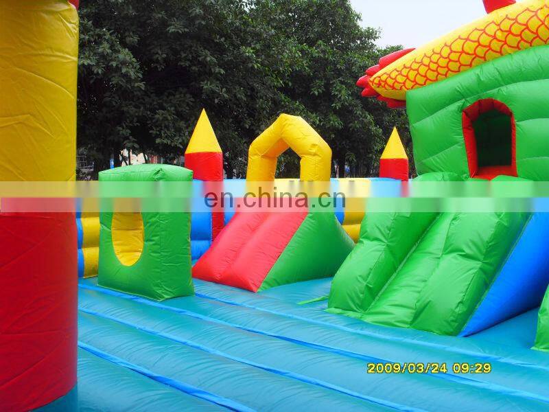 HI Children games inflatable amusement park toys, outdoor inflatable playground equipment