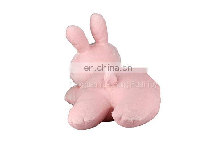 Custom designer decorative plush animal throw pillows