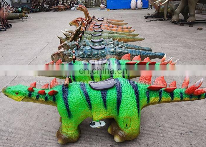 Funny Dino Ride Triceratops Dinosaur Ride