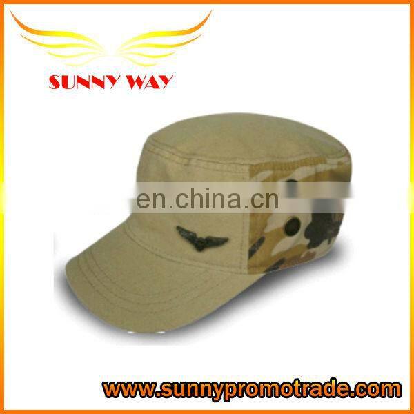 Wholesale 100% cotton custom snapback cap
