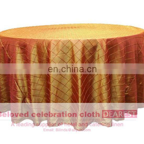 wedding pintuck decorative table cloth