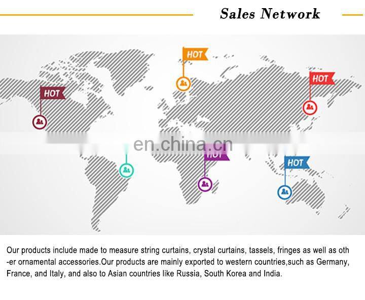 Popular window crochet curtain from china