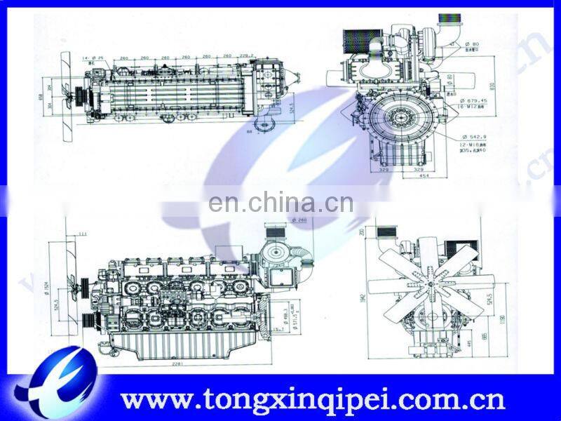 YC6C1115L-D20 truck diesel engine for sale