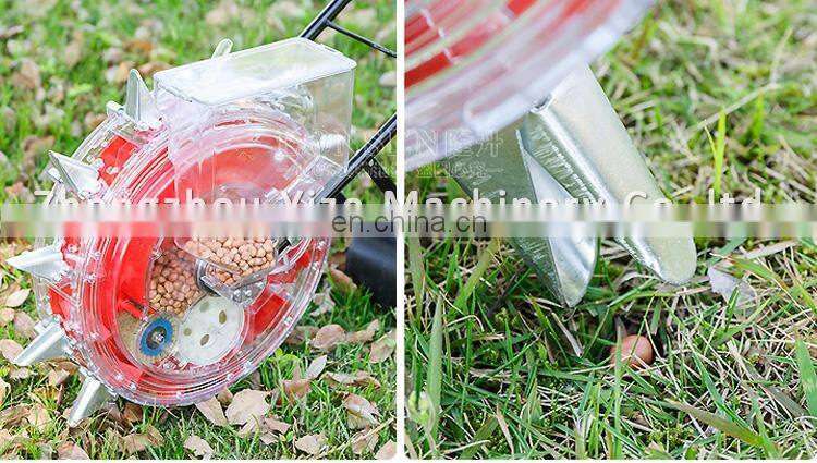 Easy to Hand Operate Corn Bean Seeder for Corn Seed Planter and Fertilizer