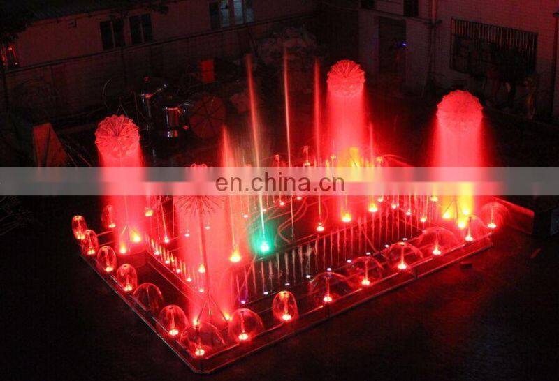 For big show,shopping mall use graphic digital water curtain fountain