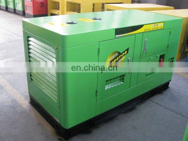 15KVA electric power diesel generator silent type genset