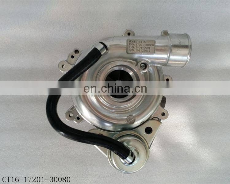 CT16 17201-30080 turbocharger for Hiace Hilux