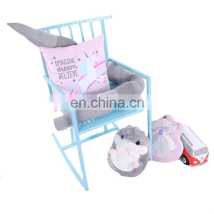 Creative Crocodile Plush Pillows Baby Crib Bumper Pads with Printed Liner Cartoon Animal Shape Pillows