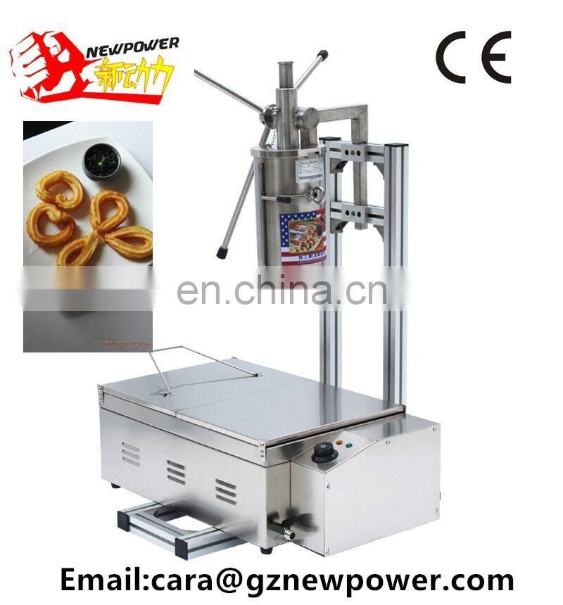 2016 stainless steel new home use churros machine for making snack churros