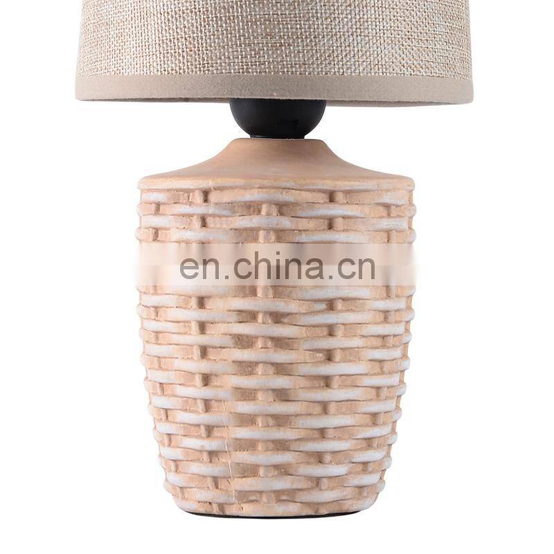 Antique Home Decoration ceramic night lights and china desk lamp for indoor room