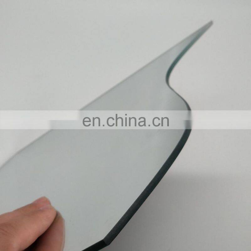 Frameless Irregular Wave Shaped S Shaped Silver Mirror Wall Mirror Candle Plate