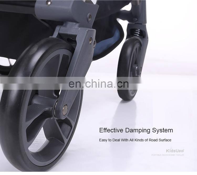 Baby Stroller Lightweight Folding Portable Four Wheel Shock Drive Baby Stroller