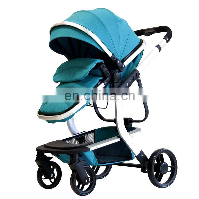 Good baby pram with baby car seat high quality baby stroller