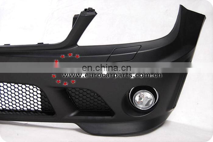 High pp body kit fit for MB C-CLASS W204 A-style C63 07~10 fog lamps style