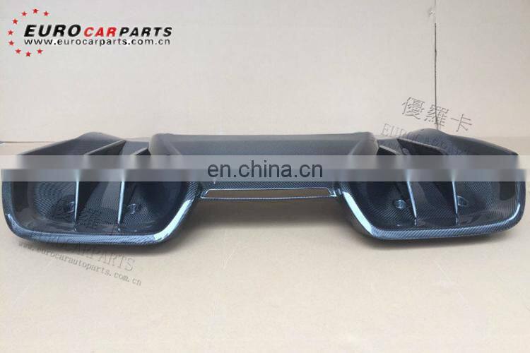 High quality 650s MP4 12-C carbon rear diffuser fit for RZ style carbon fiber rear lip