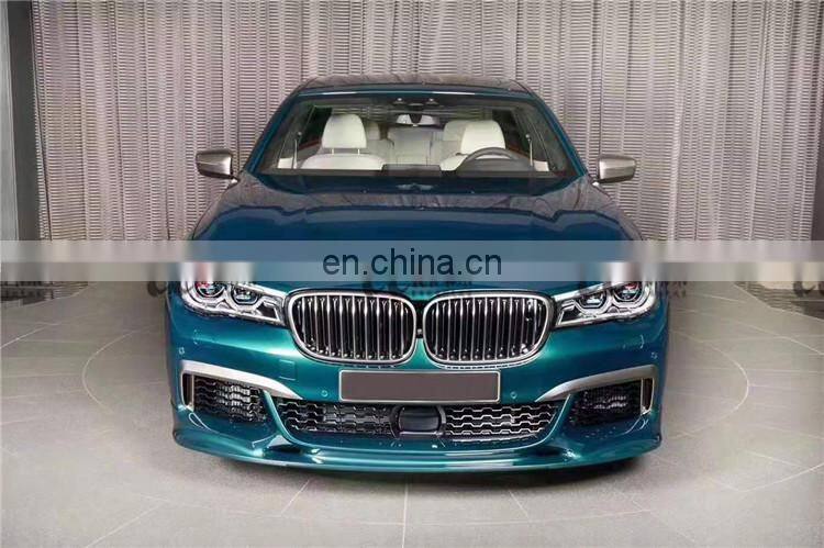 car  accessories body kit for bmw 7 series G11 G12 upgrade to 3D style front diffuser front lip spoiler