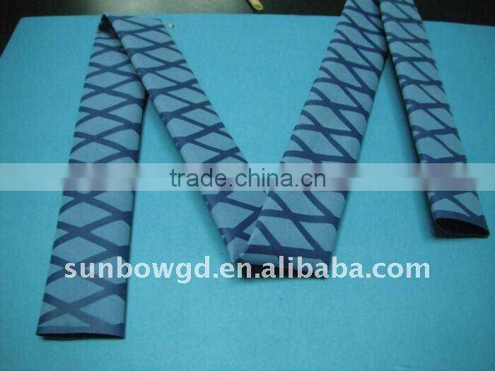 Nonslip fishing rod heat shrink tube