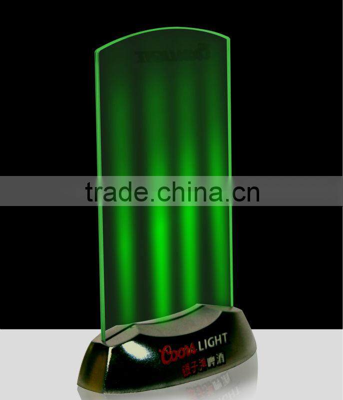 Beautiful led light bar menu display
